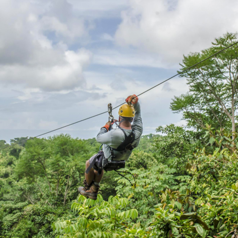 Ziplining in Dandeli