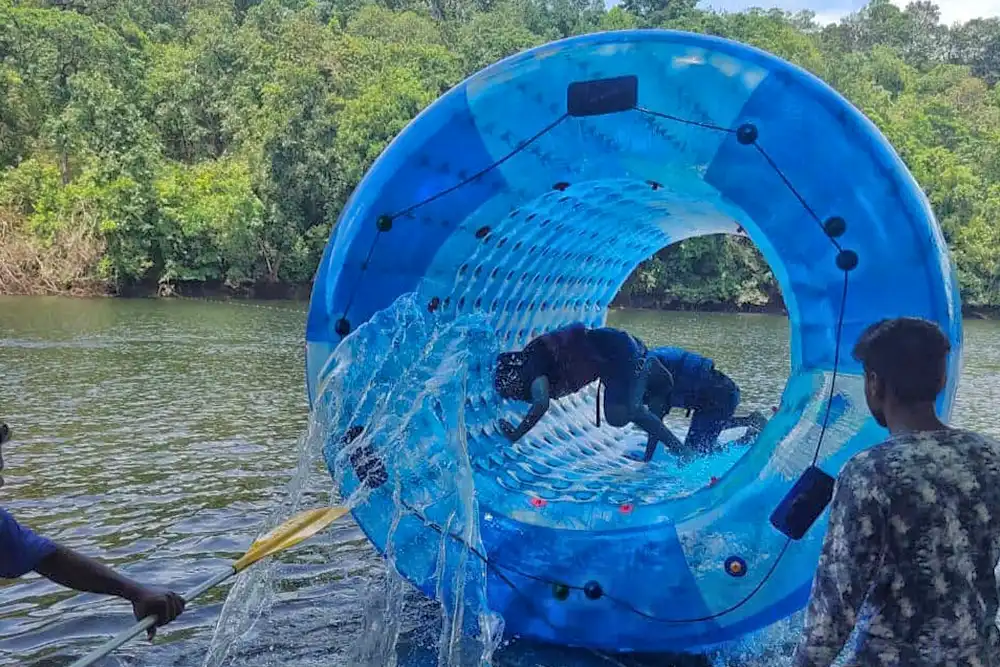 Zorbing Dandeli