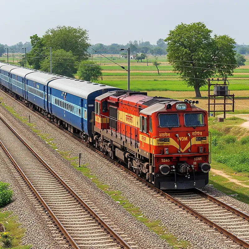 bangalore to dandeli distance by train