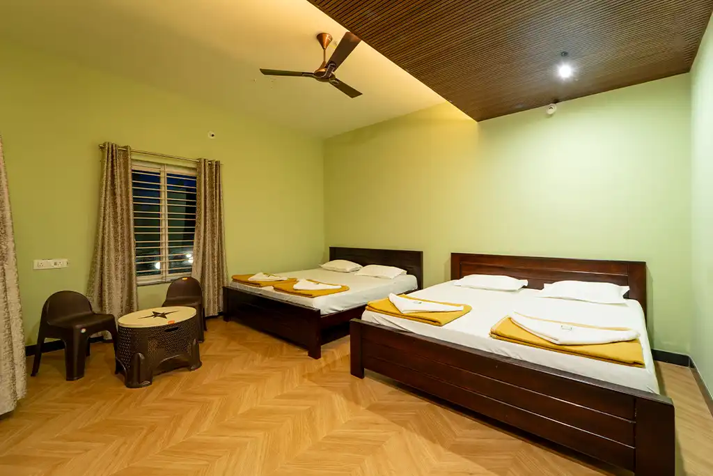 9 Coins Resort Dandeli Family Room