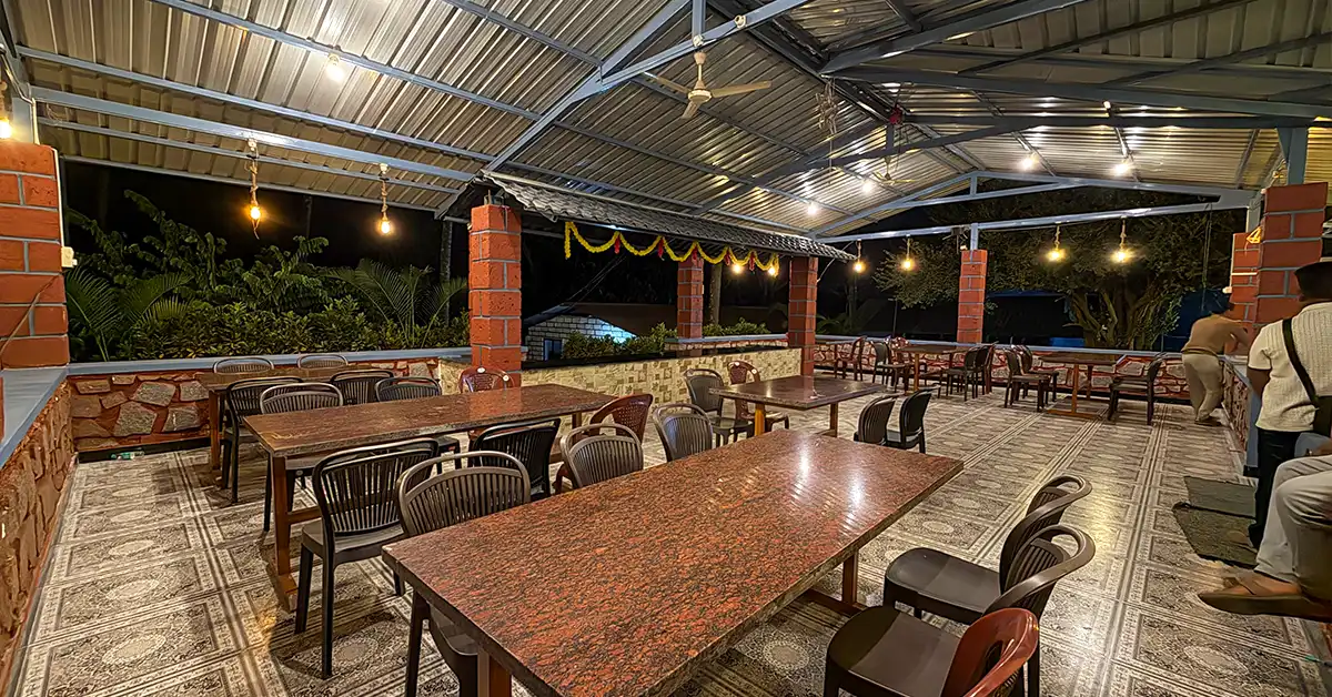 Tarang Resort Dining Area