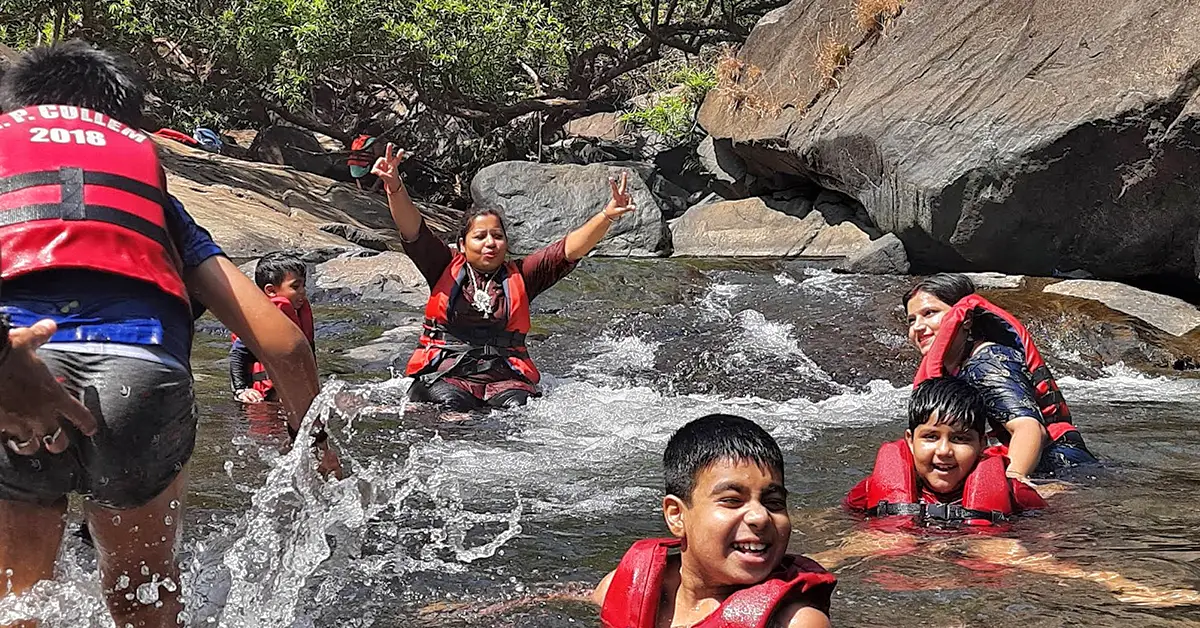 Dudhsagar Waterfall Swimming