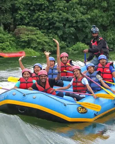 White water rafting on Kali River Dandeli
