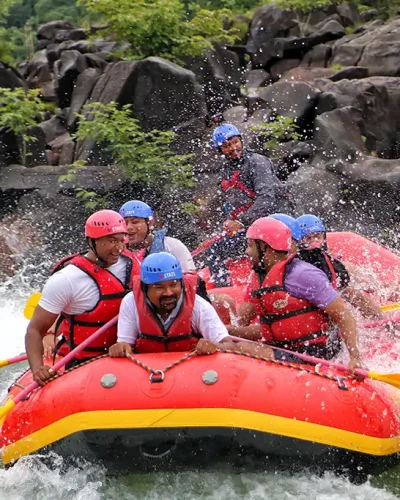 Rafting safety gear life jacket Dandeli